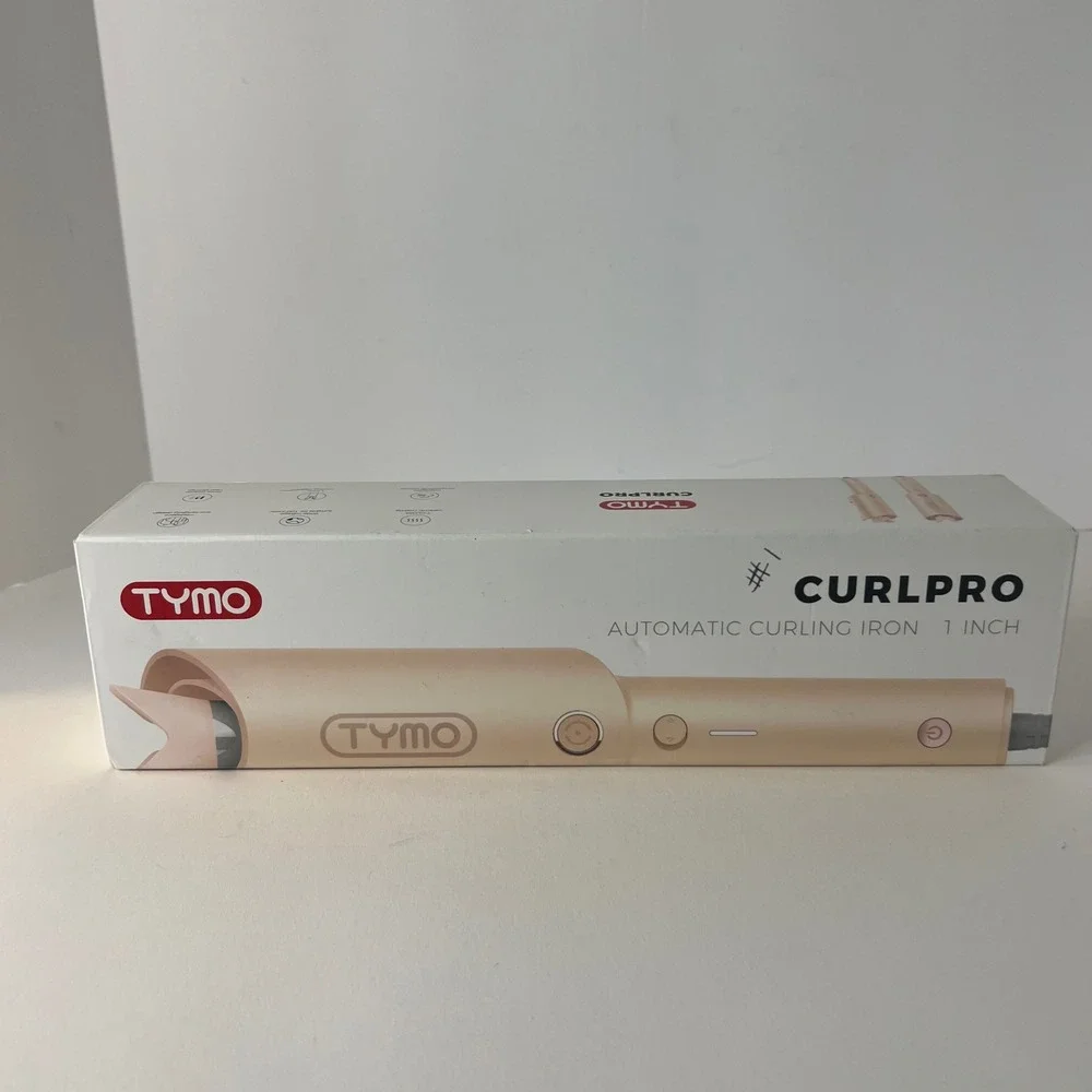 TYMO‎ CURLPRO Automatic Curling Iron 1 Inch Rose Gold Ceramic Hair Styler HC506